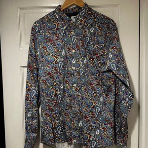 Pretty Green x John Lennon Paisley Print Shirt (UK L)